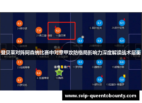 登贝莱对阵阿森纳比赛中对意甲攻防格局影响力深度解读战术层面 登贝莱对阵阿森纳比赛中对意甲攻防格局影响力深度解读战术层面